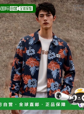 日本直邮Maison Kitsune 拉链夹克 蓝色 男士 mm02120ww4016 o492