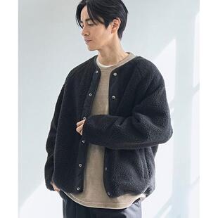 自营 可双面穿羊羔绒飞行夹克 coen