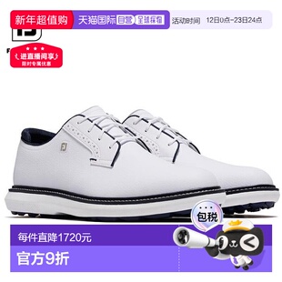 日本直邮FootJoy 男士 FJ TRADITIONS 无钉高尔夫球鞋57948白色 [