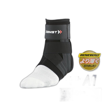 日本直邮 ZAMST 足踝护具 A1 - 内翻保护设计，双侧个人适配支撑