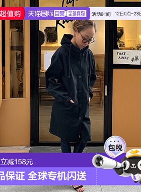 日本直邮JUNOAH 连帽长款夹克外套 [AM5609EW00792]