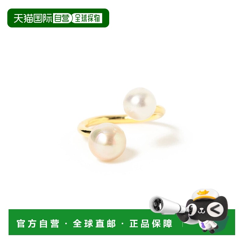 1h可退 日本直邮Gren 女士双层舒芙蕾珍珠戒指 64422771090