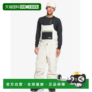 1h可退 日本直邮Quiksilver男装Fly High Bib滑雪连体裤 防水透湿