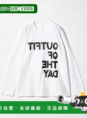 1h可退 日本直邮m's braque 女装 OOTD联名设计 半袖T恤 反转字母