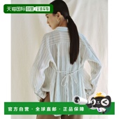 型条纹透视衬衫 1h可退 relaxing 女士宽松版 日本直邮green label