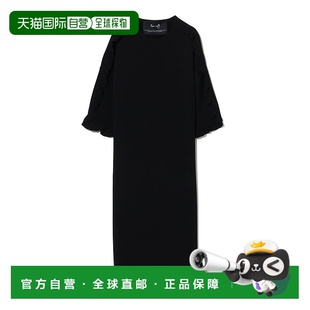 日本直邮ROOM 连衣裙 NO.8 女士肩部荷叶边半袖 6426 BLACK 1h可退