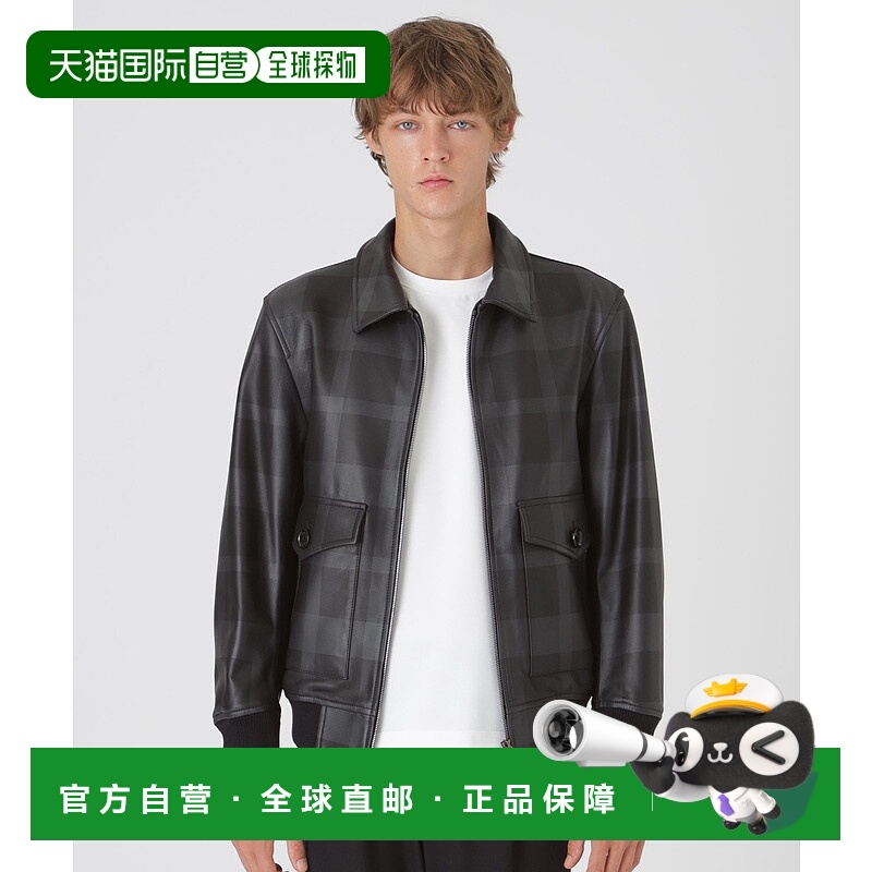 1h可退 日本直邮BLACK LABEL CRESTBRIDGE 男装 经典格纹印花 羊