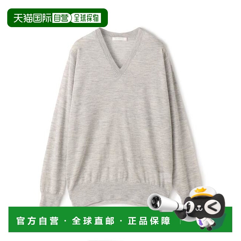 日本直邮GALERIE VIE 优质羊绒V领套头毛衣