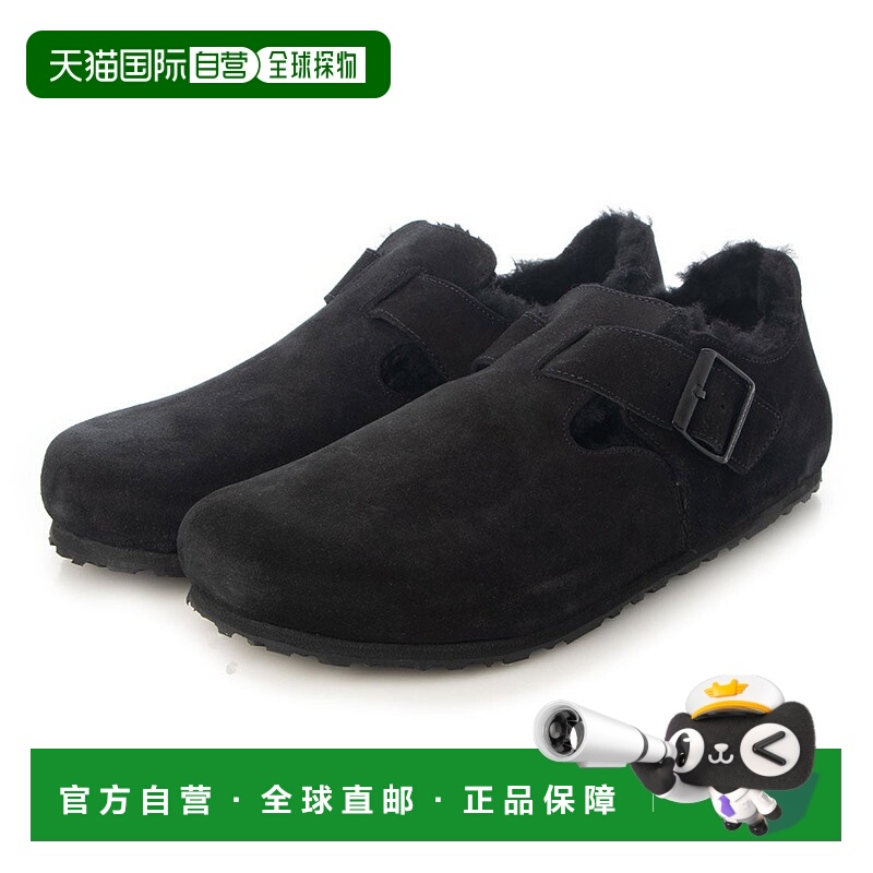 日本直邮 London Shearling Suede 窄幅男女通用皮鞋女款男款拖鞋