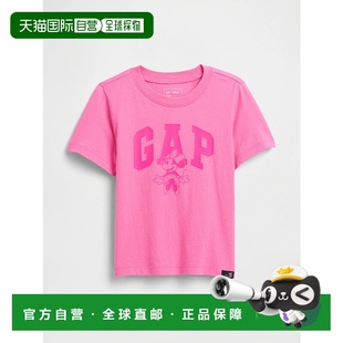 T恤 logo 767980 日本直邮GAP儿童迪士尼联名米妮GAP 1h可退