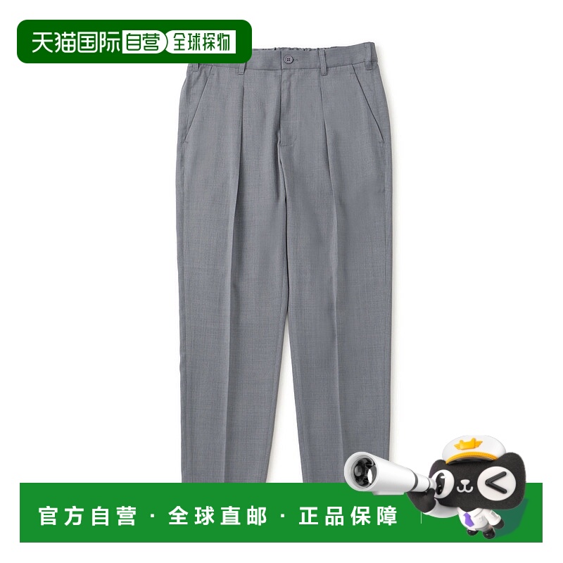 1h可退 日本直邮JUNRed 男士修身款亚麻感休闲裤  2025AAOS05170