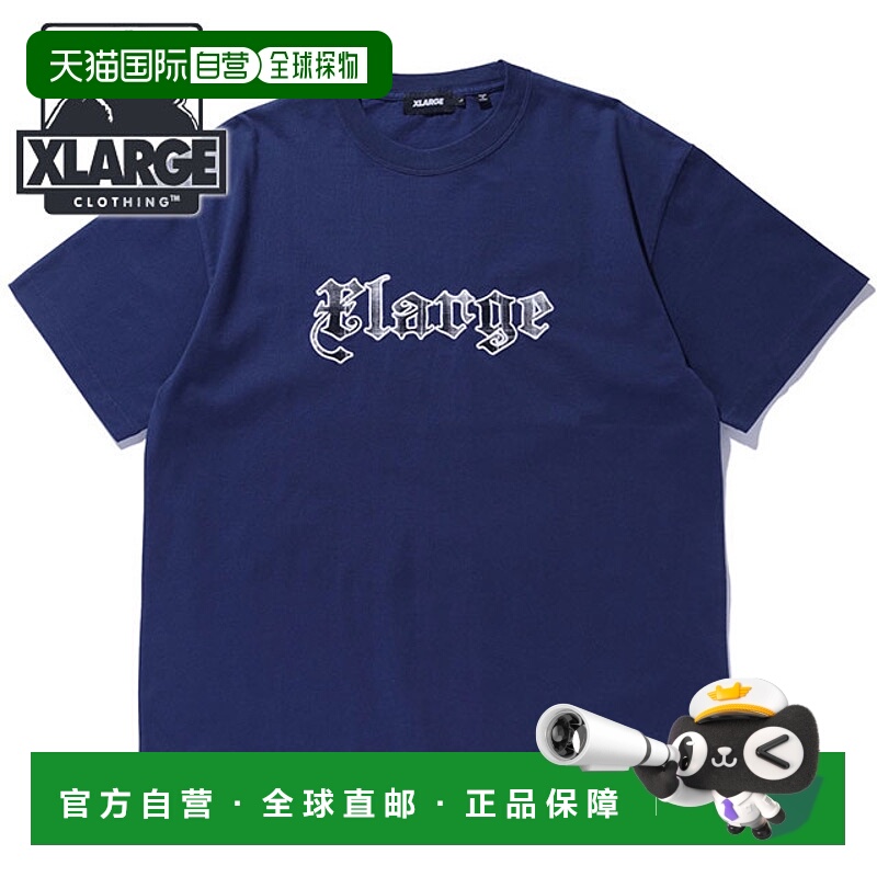 日本直邮XLARGE 徽标贴片短袖T恤[101252011052 SS25SPOT] PATCHE