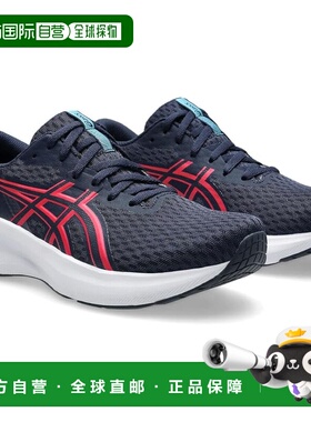 【日本直邮】亚瑟士 运动跑步鞋 1012B836 401(午夜蓝/亮玫瑰色)