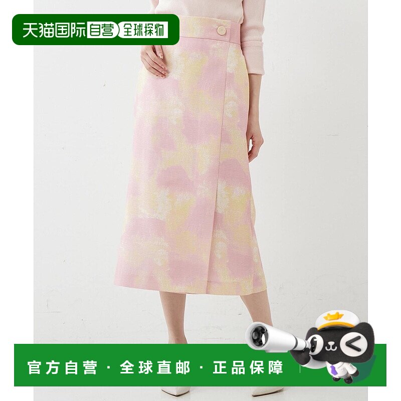 1h可退 日本直邮tiara 女士大胆图案紧身半裙 A0141FS336