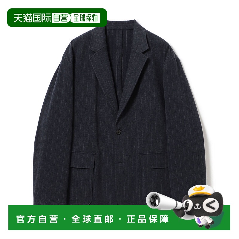 1h可退 日本直邮B:MING by BEAMS 男士 格纹针织休闲西装外套 宽