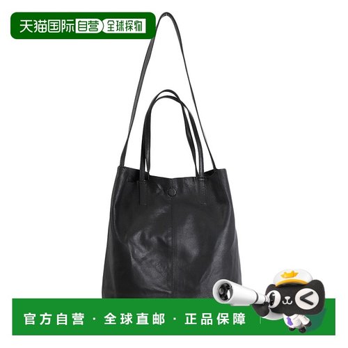 1h可退 日本直邮Morphee 3WAY大号皮革托特包 黑色 LBLK1