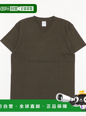 1h可退 日本直邮Printstar男女同款全棉V领T恤百搭基础款 1213005