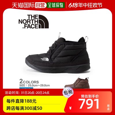 日本直邮the north face Nuptse Chukka WP NF52373雪地靴