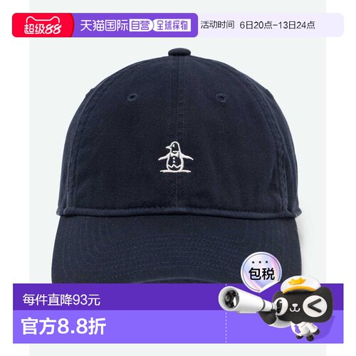 日本直邮MUNSINGWEAR 棒球帽 企鹅图案 男女通用 水洗处理 高尔夫