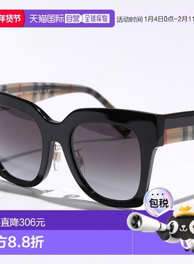 日本直邮Burberry 太阳镜 B 4364-F 女士 蝴蝶型 全框 Burberry格