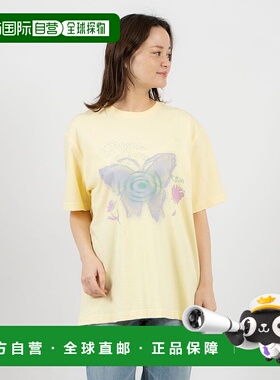 日本直邮NERDY DREAMLIKE BUTTERFLY短袖T恤 [NE8621EU001011] 黑