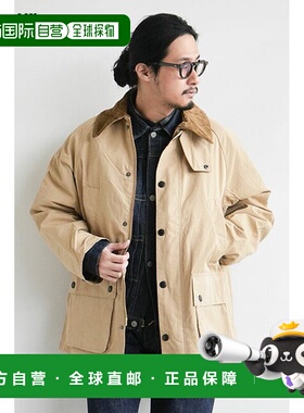 日本直邮MCA0933Barbour OS PEACHED BEDALE 休闲桃皮绒无油夹克