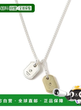 日本直邮ROSETTA PRAYER 女士 双吊牌设计 个性项链 13421557394