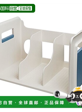 【日本直邮】nakabayashi仲林阅读架书挡蓝色简约经久耐用做工精