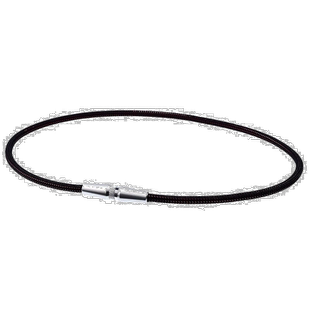 【日本直邮】亚马逊限定法藤RAKUWA水溶钛颈环滚花款 棕/金属红50