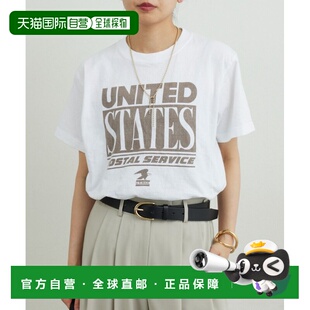 女装 日本直邮GOOD ROCK SPEED vintage风美国国旗印花纯棉T恤