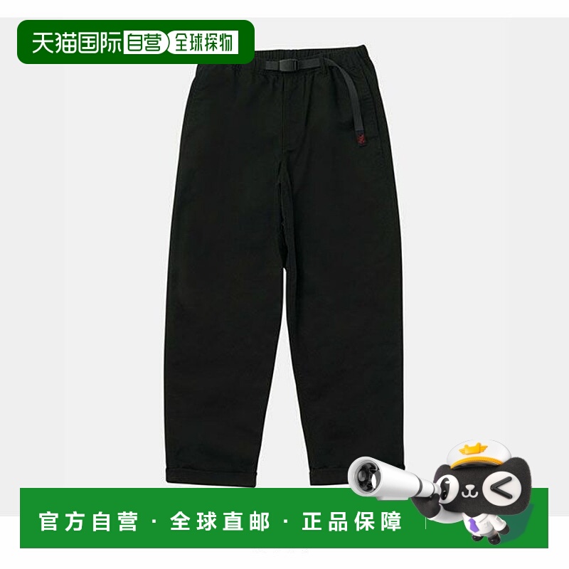 1h可退 日本直邮Gramicci男装宽松版型T/C斜纹束脚裤 裤腰褶裥设