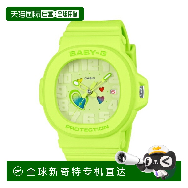 日本直邮CASIO BABY-G PLAYFUL HEARTS 系列 防震 10 ATM 防水 女