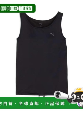 日本直邮PUMA 瑜伽工作室杯式坦克背心 [527013 01] 黑色 女士运