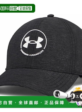 【日本直邮】安德玛 UA Jordan Spieth Drive 男款棒球帽 黑色/白