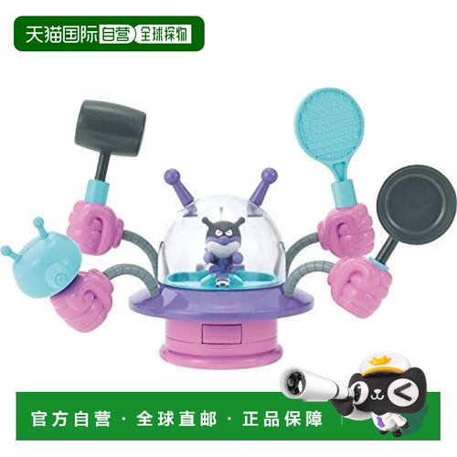 【日本直邮】SEGA TOYS 面包人玩偶摆件 美术馆之细菌人的飞碟