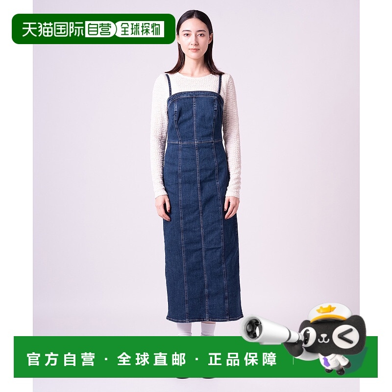 1h可退 日本直邮Levi's 女装 可拆卸肩带修身连衣裙  003S70003
