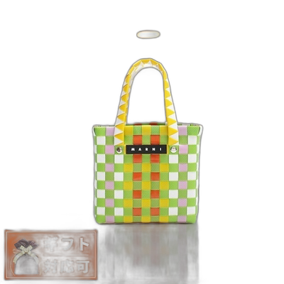 日本直邮Marni 手提包 M00178-M00IW-0M536 女式多色儿童 KIDS 篮