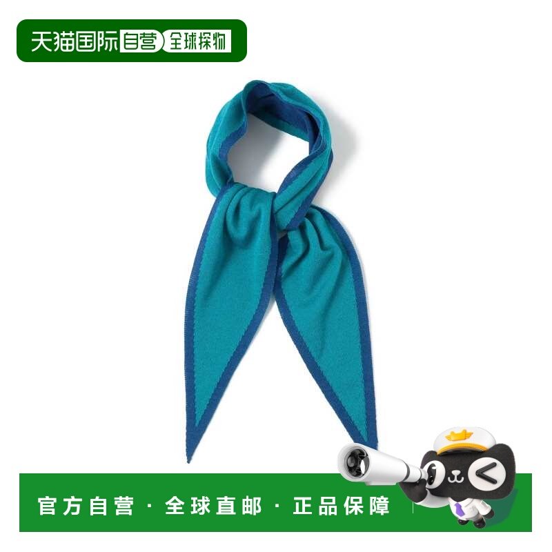 1h可退 日本直邮Dimaglia Cravatte 女士 全棉真丝 双色围巾 两端,运动包/户外包/配件,围巾/围脖,淘宝优惠券,粉丝福利购,淘宝优惠卷