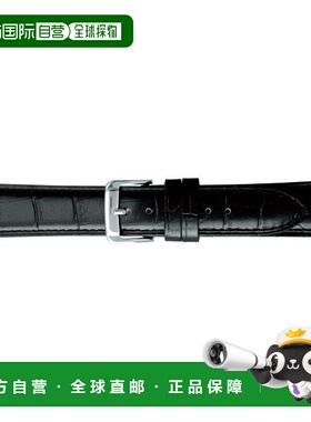 日本直邮BKME051AP BAMBI SCOTCHGARD 黑色压纹牛皮表带