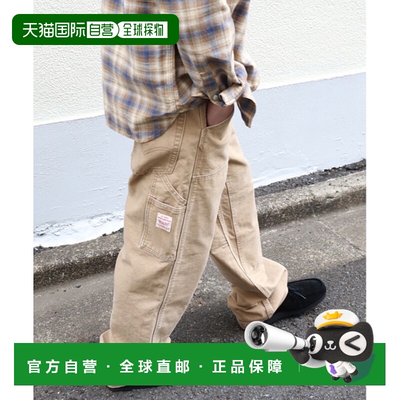 1h可退 日本直邮Levi's 男女同款568款宽松直筒工装裤 A73670010