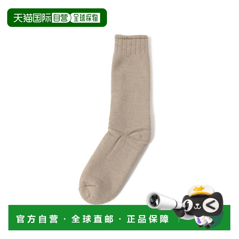 1h可退 日本直邮WILDERNESS WEAR 男装 厚实保暖羊毛混纺袜 56430