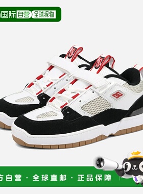 日本直邮DC SHOES JS 1 男士低帮运动鞋黑色/白色 (DS254112-060)