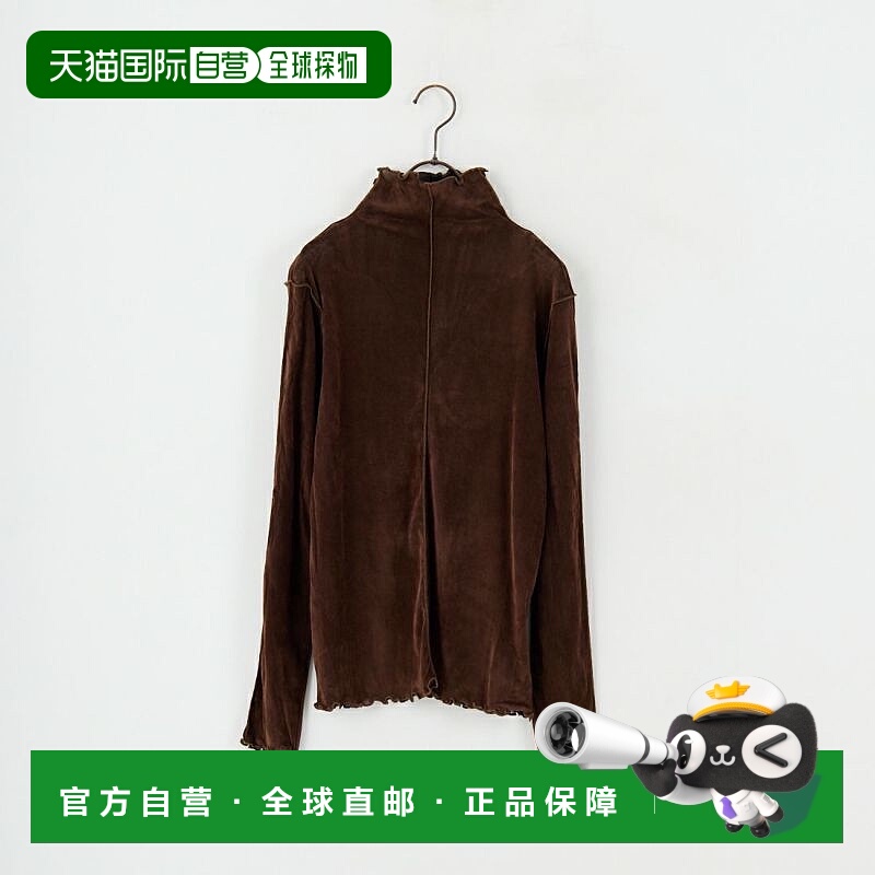 1h可退 日本直邮Jf Ready Made 女士 经典丝绒质感长袖修身T恤