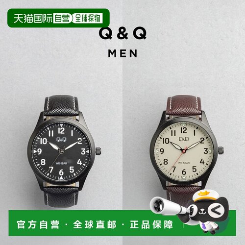 日本直邮CITIZEN 西铁城Q&Q男士手表 Q76B 腕表 品牌 男女士儿童