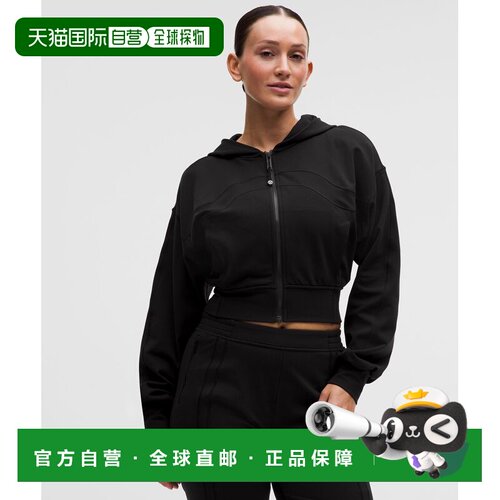 日本直邮lululemon 女士 Define 宽松版 连帽外套luon 面料 休闲