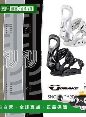 日本直邮FNTC TNT R 滑雪板和 Drake King 固定器（25-26）硬装备