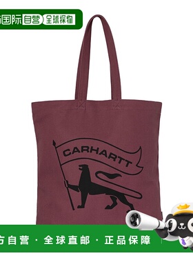 日本直邮Carhartt 休闲百搭 棉 托特包Tote包购物袋手提单肩包 男