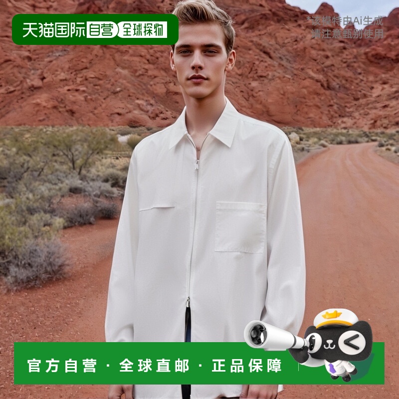 日本直邮remer 男士宽松标准拉链衬衫 RRWUF0824003