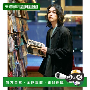 日本直邮SENSE OF PLACE 男士透视条纹开领衬衫 AA4513S111男装