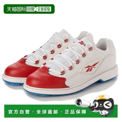 日本直邮锐步 QUESTION GOLF 无钉高尔夫球鞋 100228246 白色/红